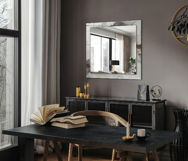 Oglinda perete decorativa Artă abstractă din marmură