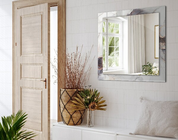 Oglinda perete decorativa Artă abstractă din marmură