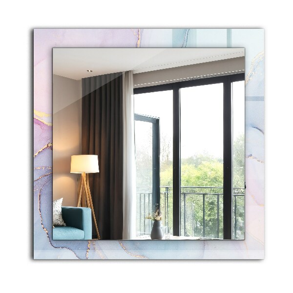 Decoratiuni perete cu oglinda Acuarelă artă abstractă