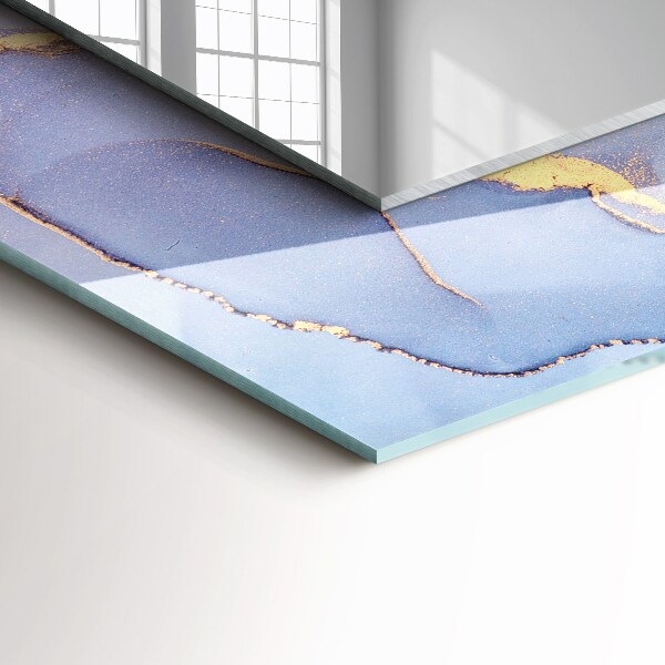 Decoratiuni perete cu oglinda Acuarelă artă abstractă