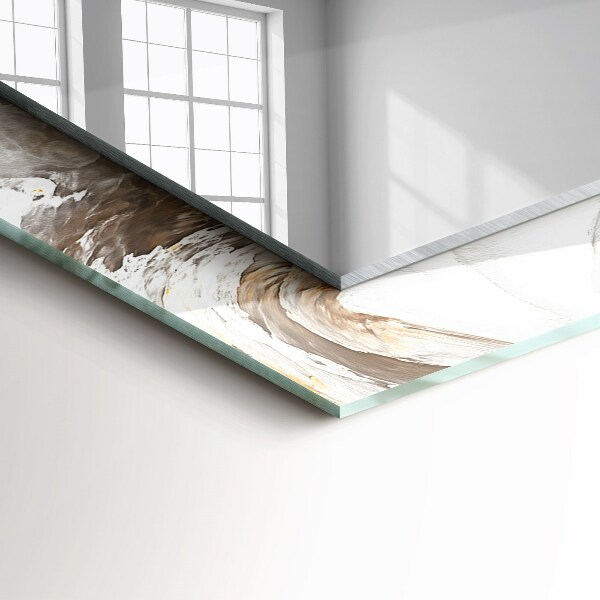 Oglinda perete decorativa Motive abstracte din marmură