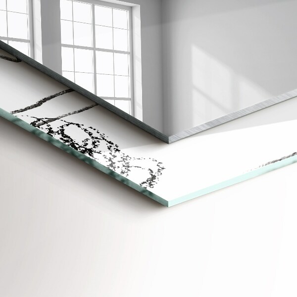 Oglinda decor perete Șabloane abstracte moderne