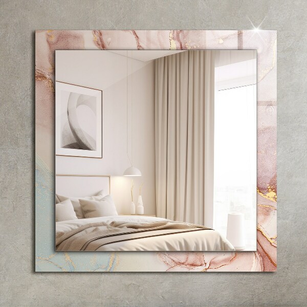 Oglinda rama cu imprimeu Acuarelă abstractă