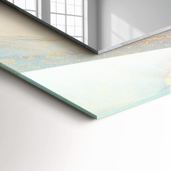 Oglinda rama cu imprimeu Acuarelă abstractă