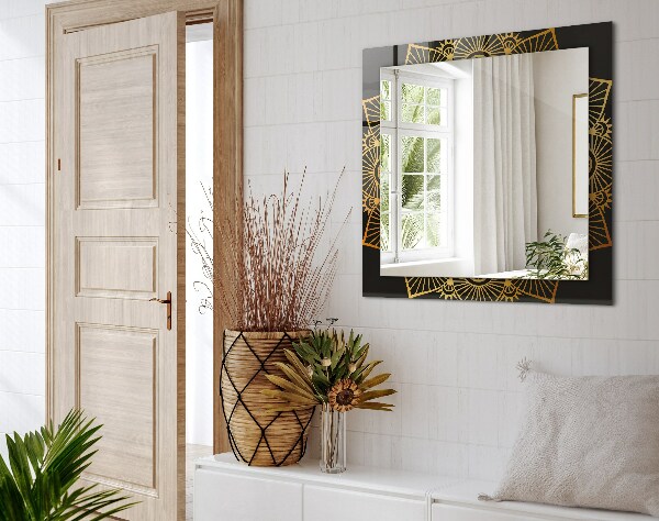 Oglinda cu rama imprimata Model mandala