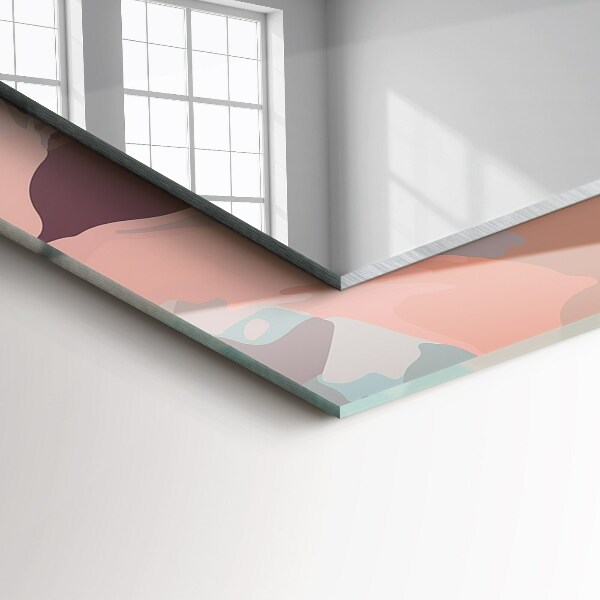 Oglinda cu rama imprimata Pisici fericite