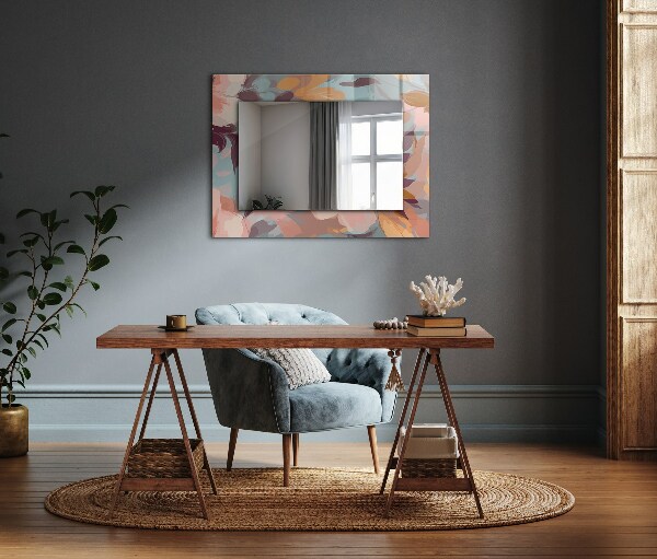 Oglinda cu rama imprimata Pisici fericite