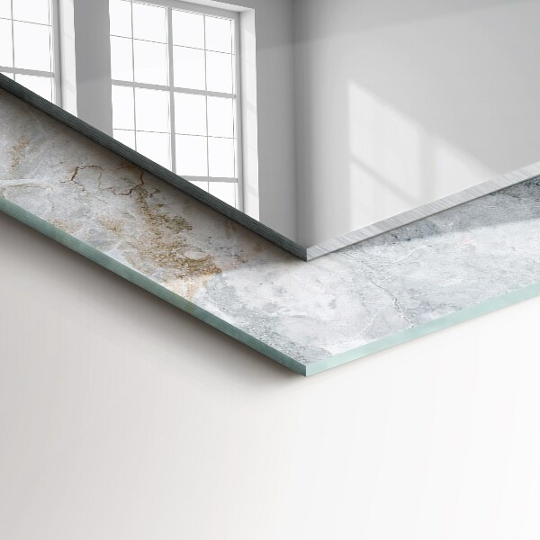 Oglinda perete decorativa Motiv abstract din marmură