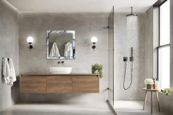 Decoratiuni perete cu oglinda Copaci de toamnă