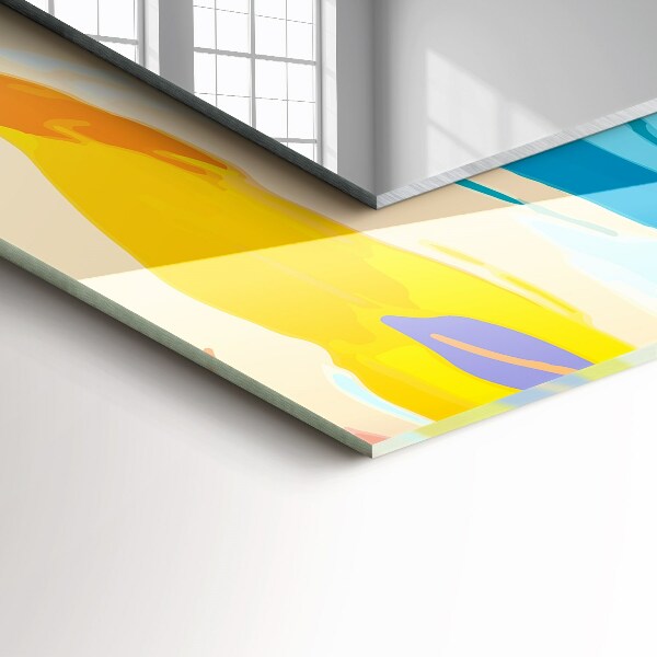 Decor oglinda Motiv marmorat