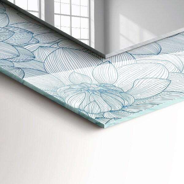 Oglinda imprimata Scrisoare de prezentare colorată