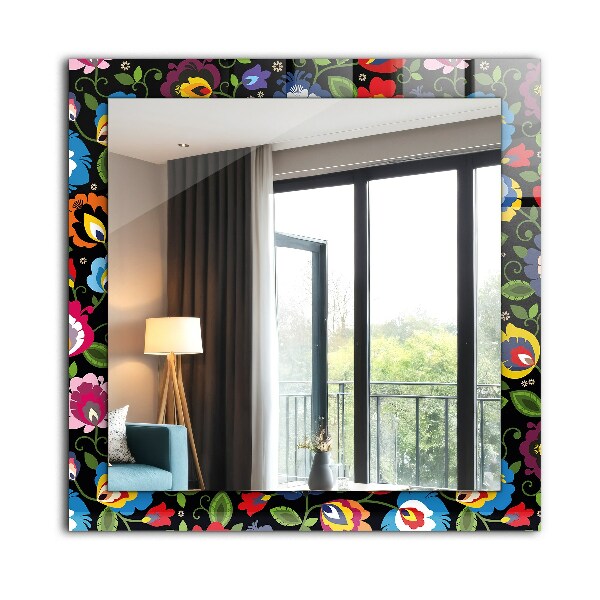 Oglinda perete decorativa Flori și fructe