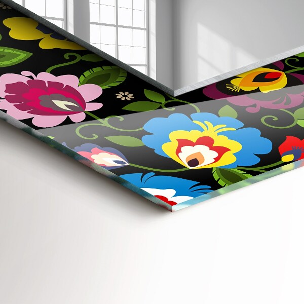 Oglinda perete decorativa Flori și fructe