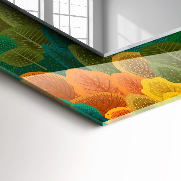 Oglinda cu decor Trandafiri în formă de craniu