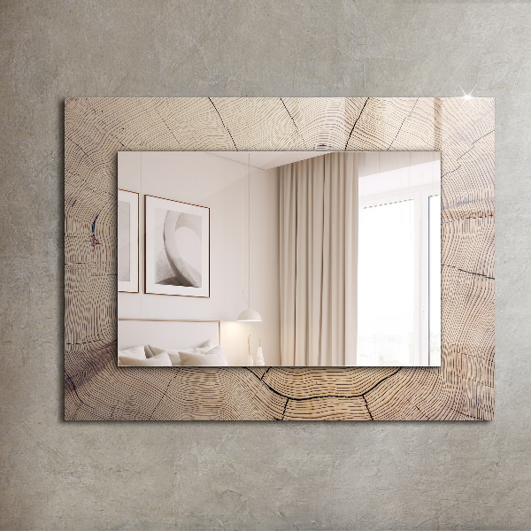 Oglinda decor perete Flori și păsări