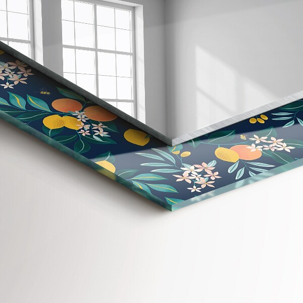 Oglinda decor perete Vulpe și bufniță