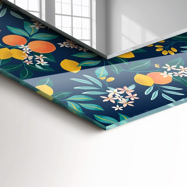 Oglinda decor perete Vulpe și bufniță