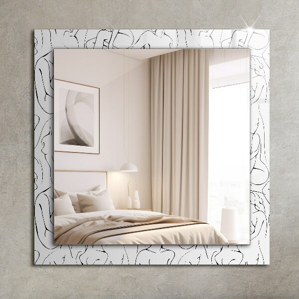 Oglinda decor perete Lavă abstractă