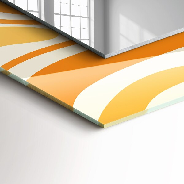 Oglinda decor perete Motiv negru și gri