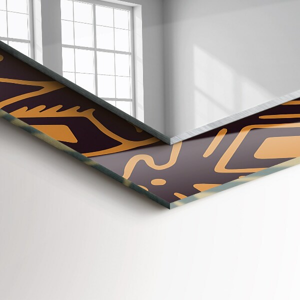 Oglinda imprimata Motive etnice