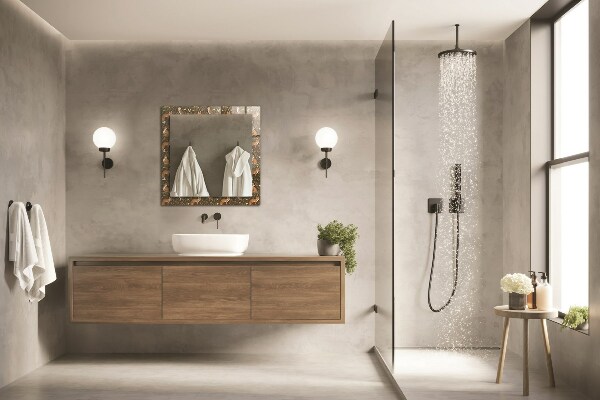 Oglinda cu rama imprimata Volta și gufo