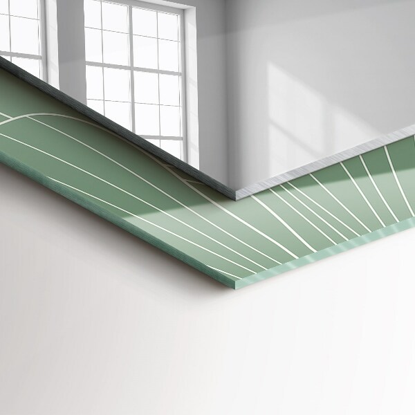 Decoratiuni perete cu oglinda Ceață Ginkgo