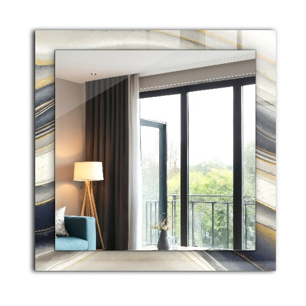 Oglinda decor perete Astrata ceață colorată