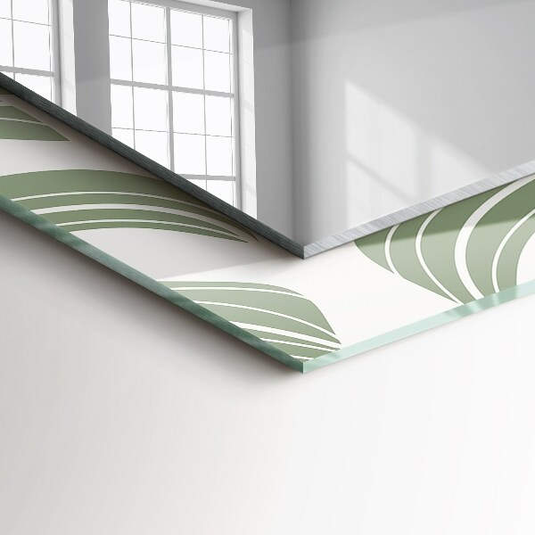 Oglinda rama cu imprimeu Nebuloasa Monstera