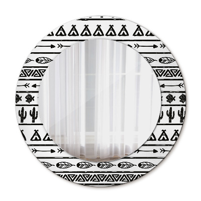 Decoratiuni perete cu oglinda Boho minimalist