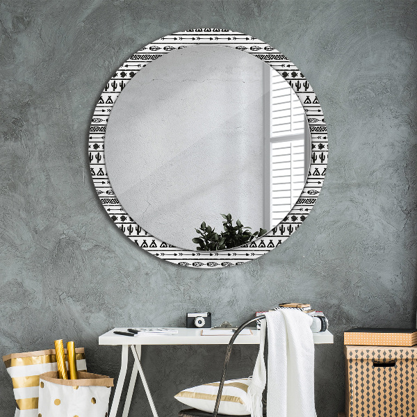 Decoratiuni perete cu oglinda Boho minimalist