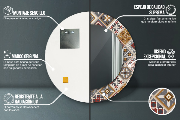 Decoratiuni perete cu oglinda Model turc