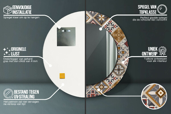 Decoratiuni perete cu oglinda Model turc