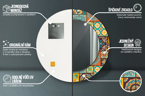 Decoratiuni perete cu oglinda Model arab