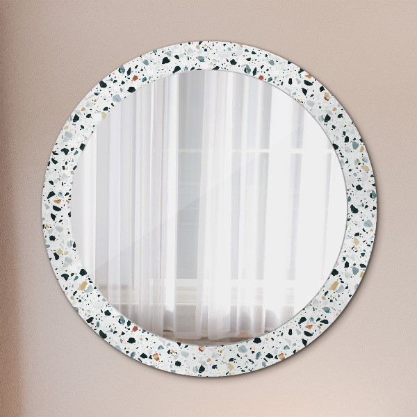 Decoratiuni perete cu oglinda Piatră naturală