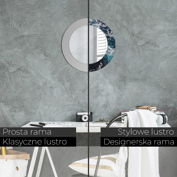 Decoratiuni perete cu oglinda Marea turbulentă