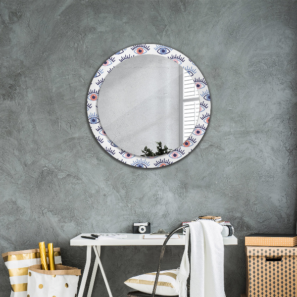Decoratiuni perete cu oglinda Stilul ochilor moderni