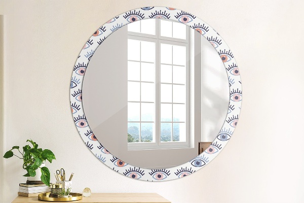 Decoratiuni perete cu oglinda Stilul ochilor moderni