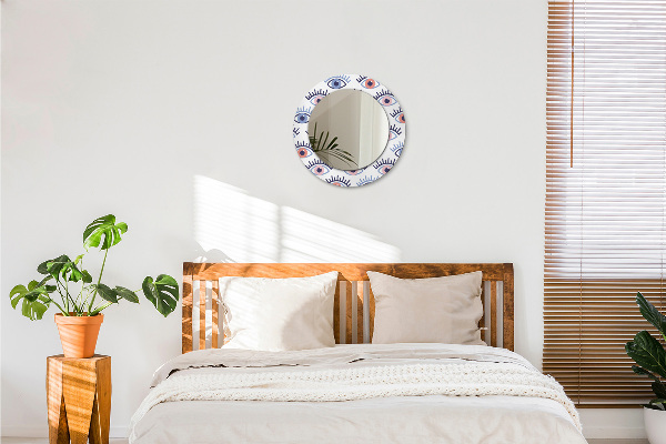 Decoratiuni perete cu oglinda Stilul ochilor moderni