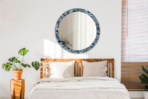 Oglinda rotunda imprimata Colaj