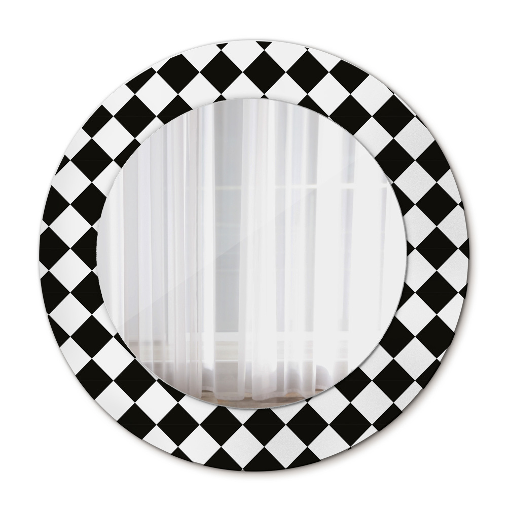 Oglinda rotunda imprimata Birou de șah