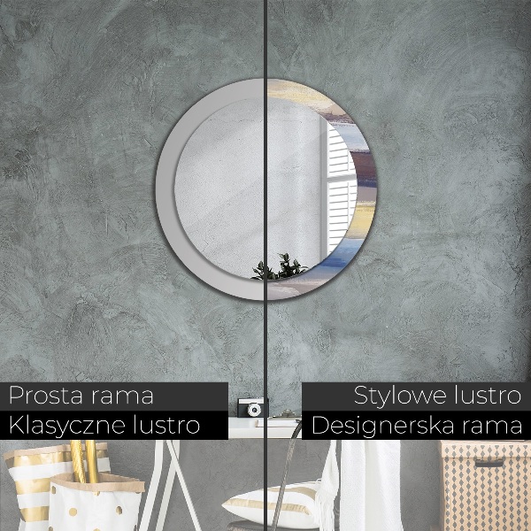 Decoratiuni perete cu oglinda Imagine abstractă