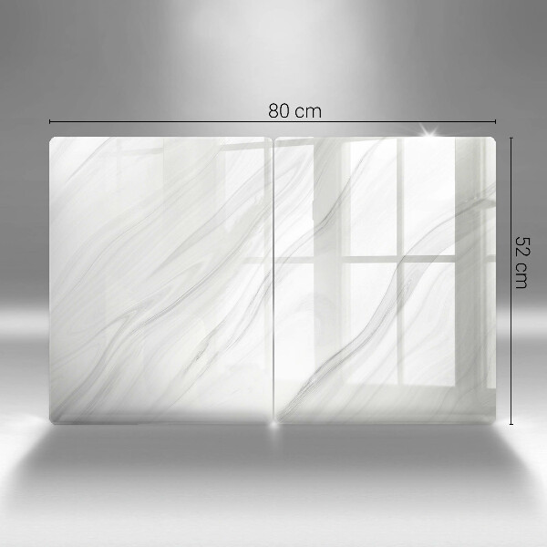 Placă sticla protectie aragaz Marmură delicată