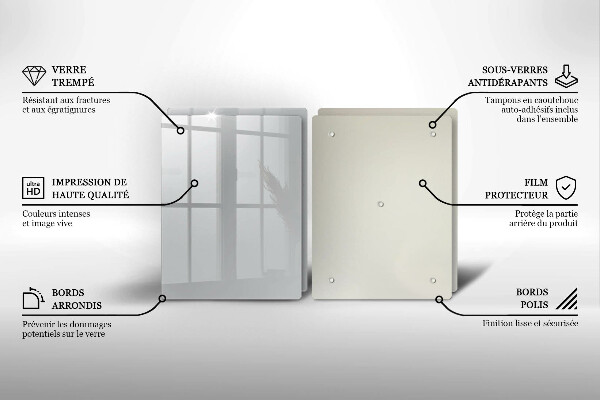 Placa din sticla protectie perete bucatarie Culoare gri