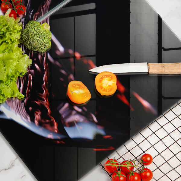 Placă sticla protectie aragaz Un pahar de vin roșu