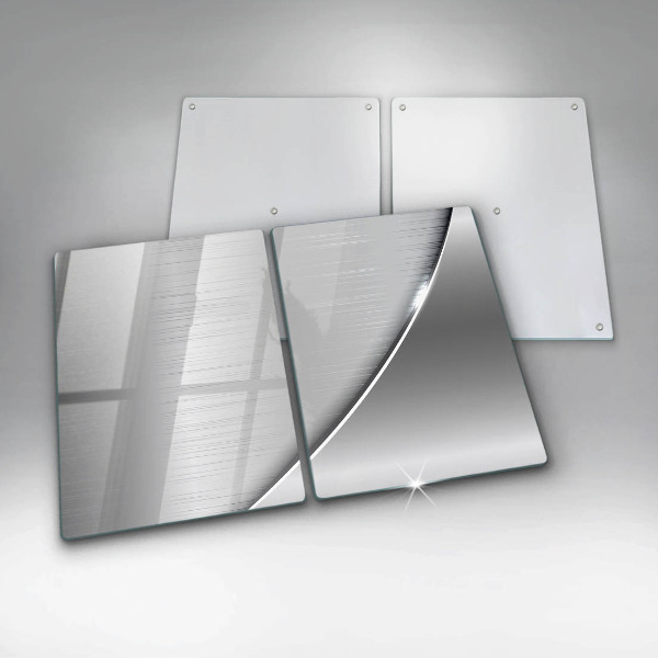 Placă sticla protectie aragaz Forme metalice