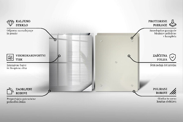 Placă sticla protectie aragaz Forme metalice