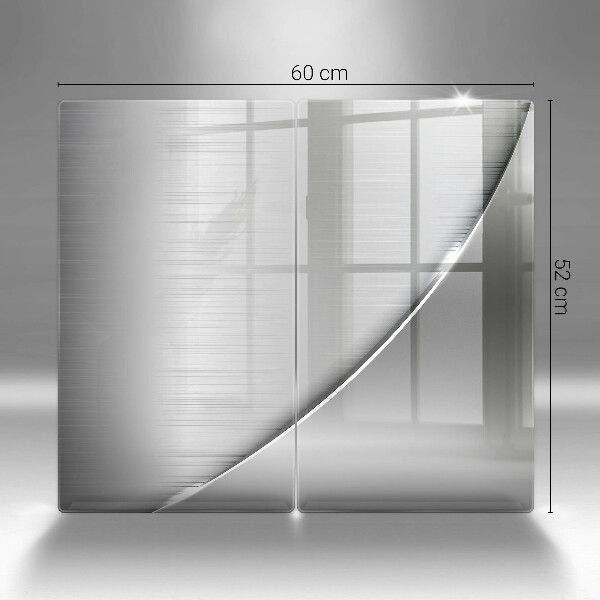 Placă sticla protectie aragaz Forme metalice