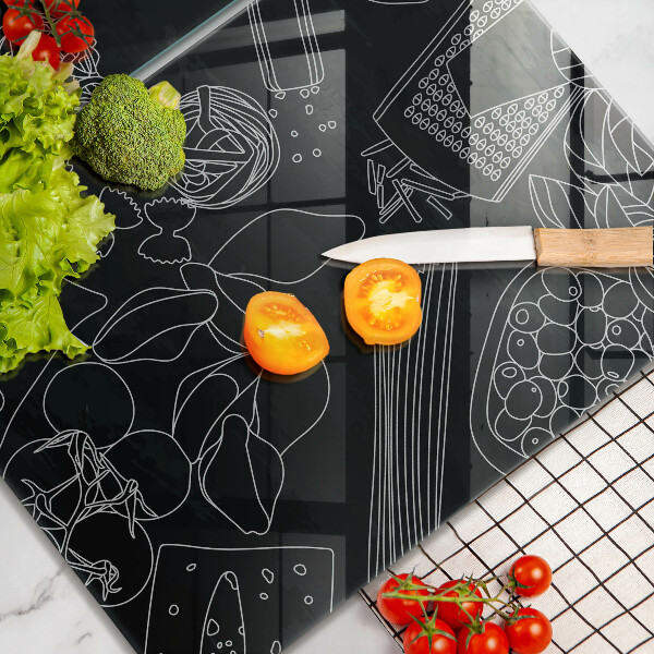 Placă sticla protectie aragaz Accesorii pentru bucatarie