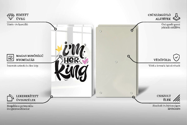 Placă din sticla protectie perete Inscripție propoziție