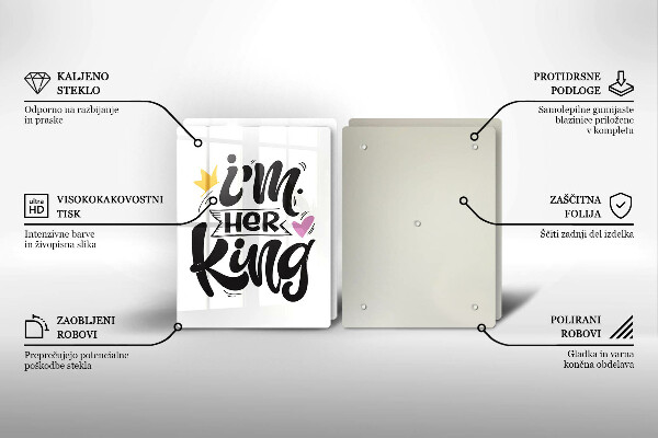 Placă din sticla protectie perete Inscripție propoziție